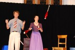 Großkunstabend im Fürstenkasten mit Herrn von Kleid und Annegret